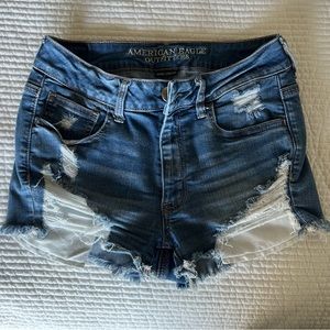America Eagle Outfitters - super stretch hi-rise Jean Short - size 6